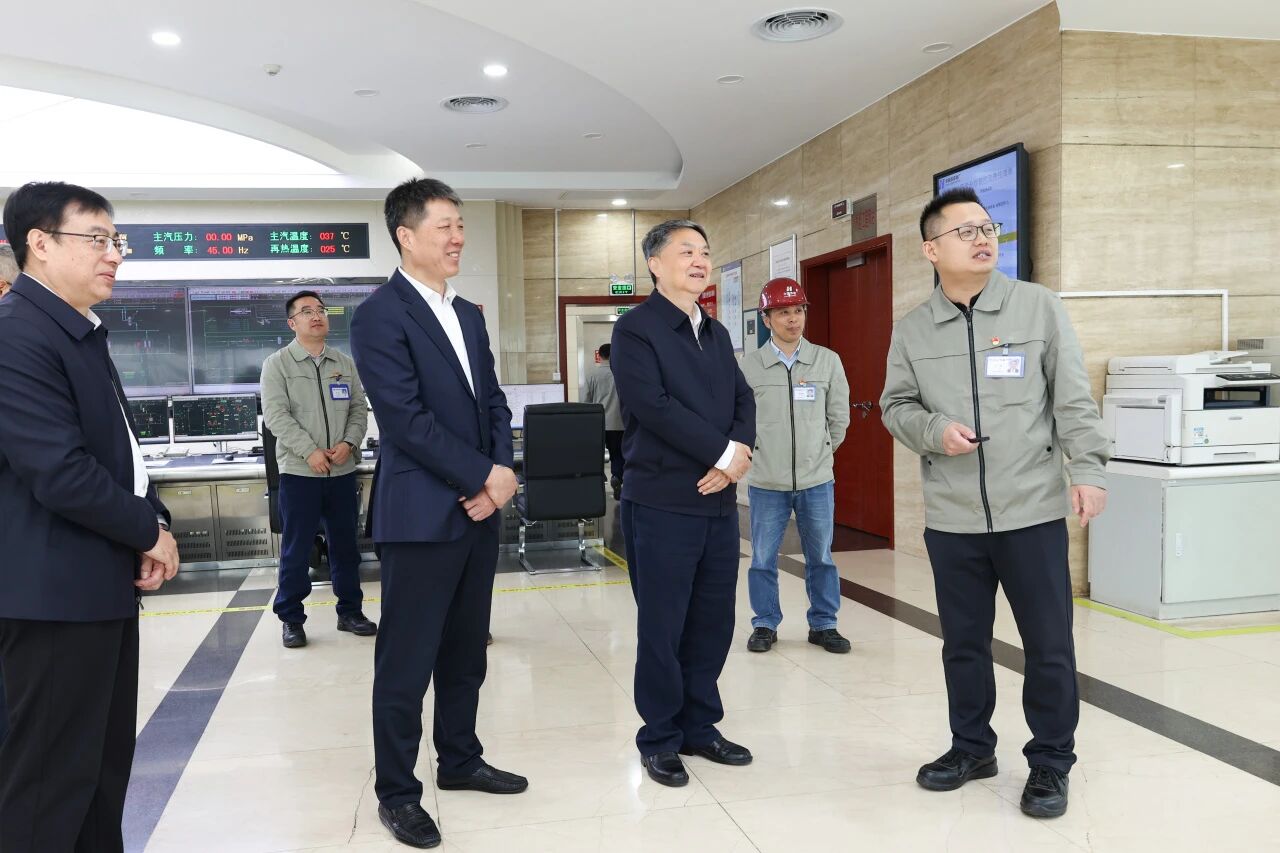 中國華能集團有限公司董事長、黨組書記溫樞剛到湖南分公司調研
